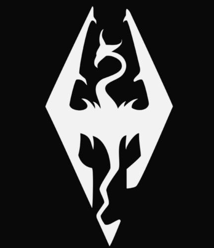 Detail Skyrim Logo Nomer 19