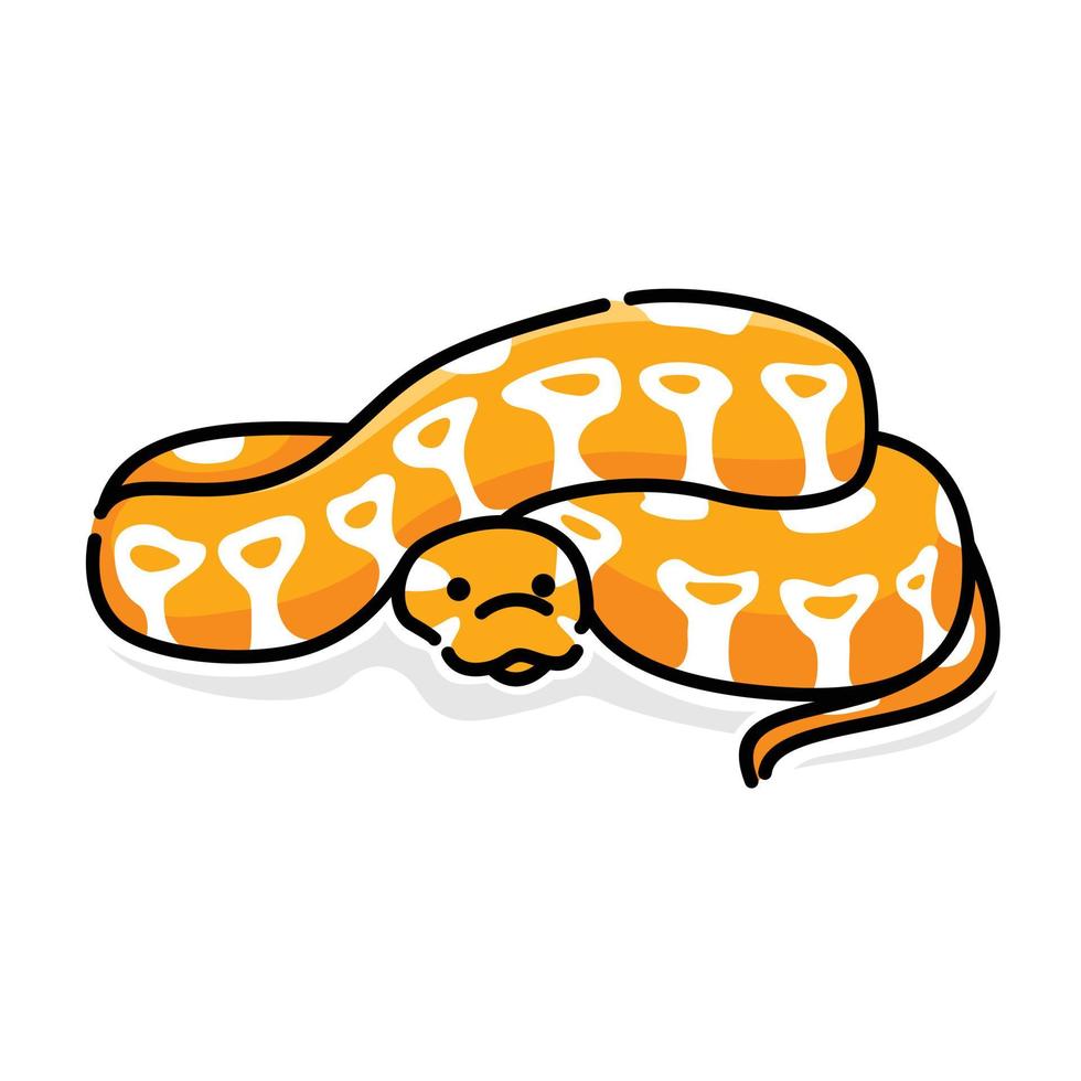 Detail Ball Python Vector Nomer 13