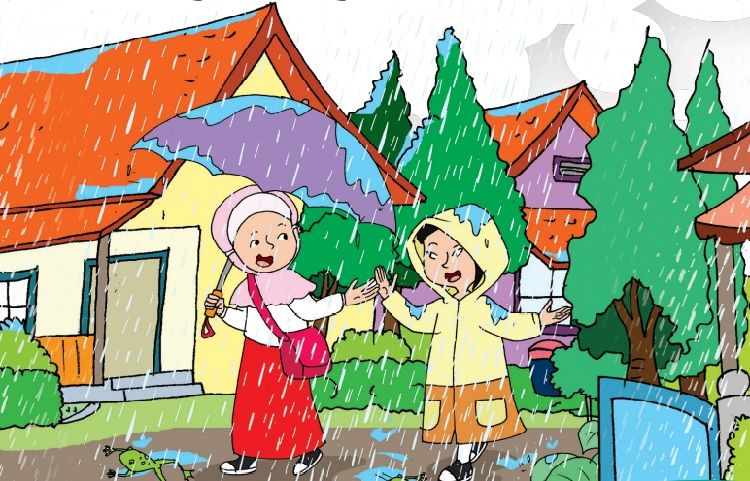 Detail Gambar Hujan Kartun Koleksi Nomer 31