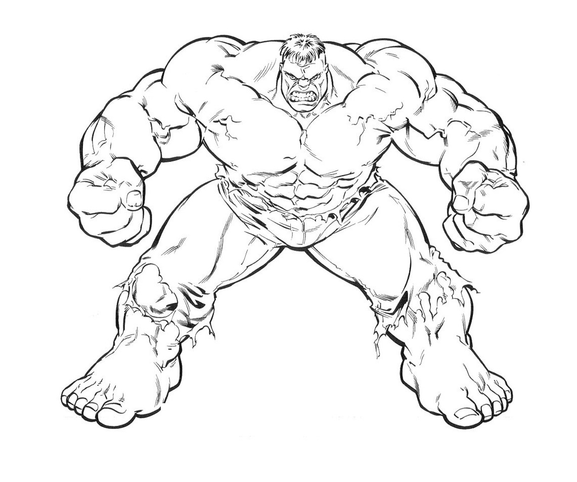 Detail Gambar Hulk Hitam Putih Nomer 32