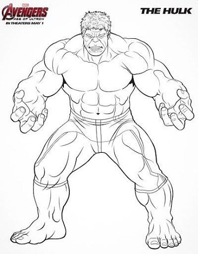 Detail Gambar Hulk Hitam Putih Nomer 9