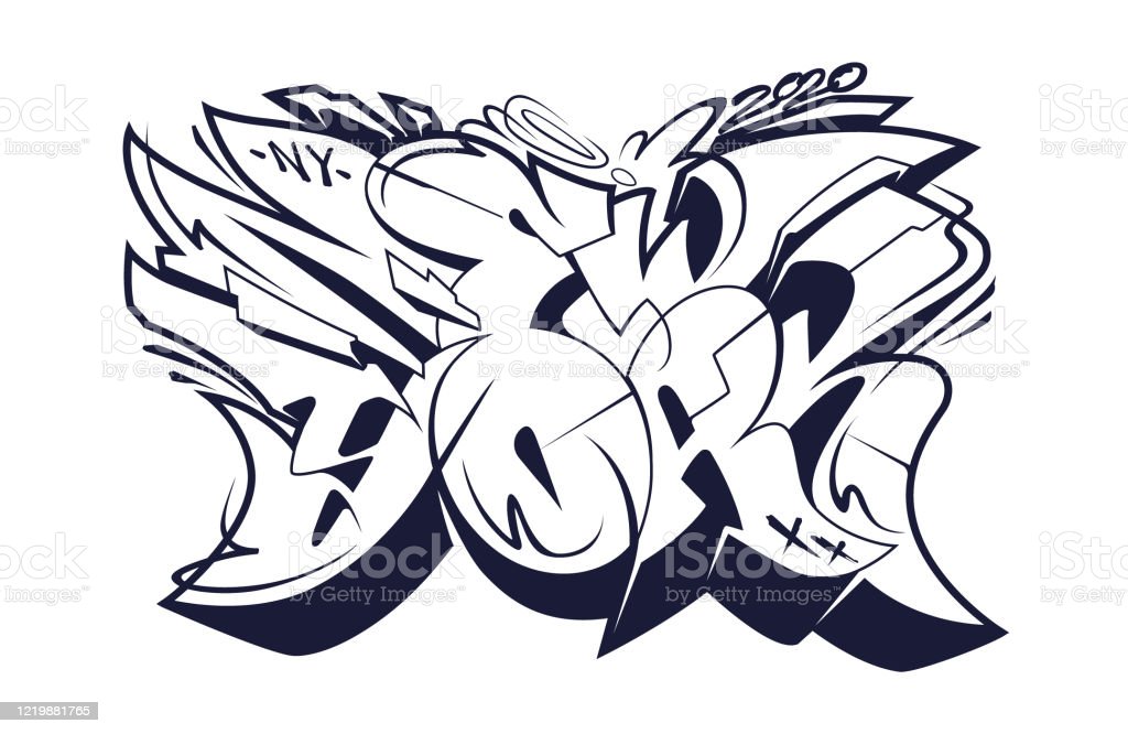 Detail Gambar Huruf A Graffiti Nomer 37