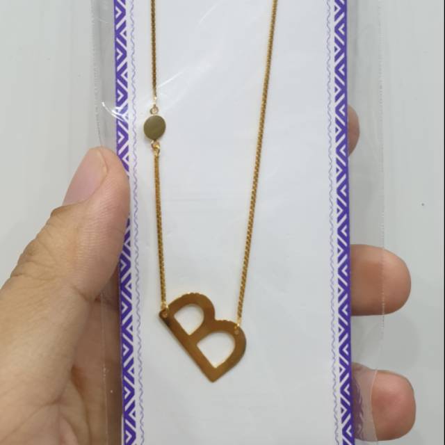 Detail Gambar Huruf B Gambar Kalung Nama Ali Nomer 17