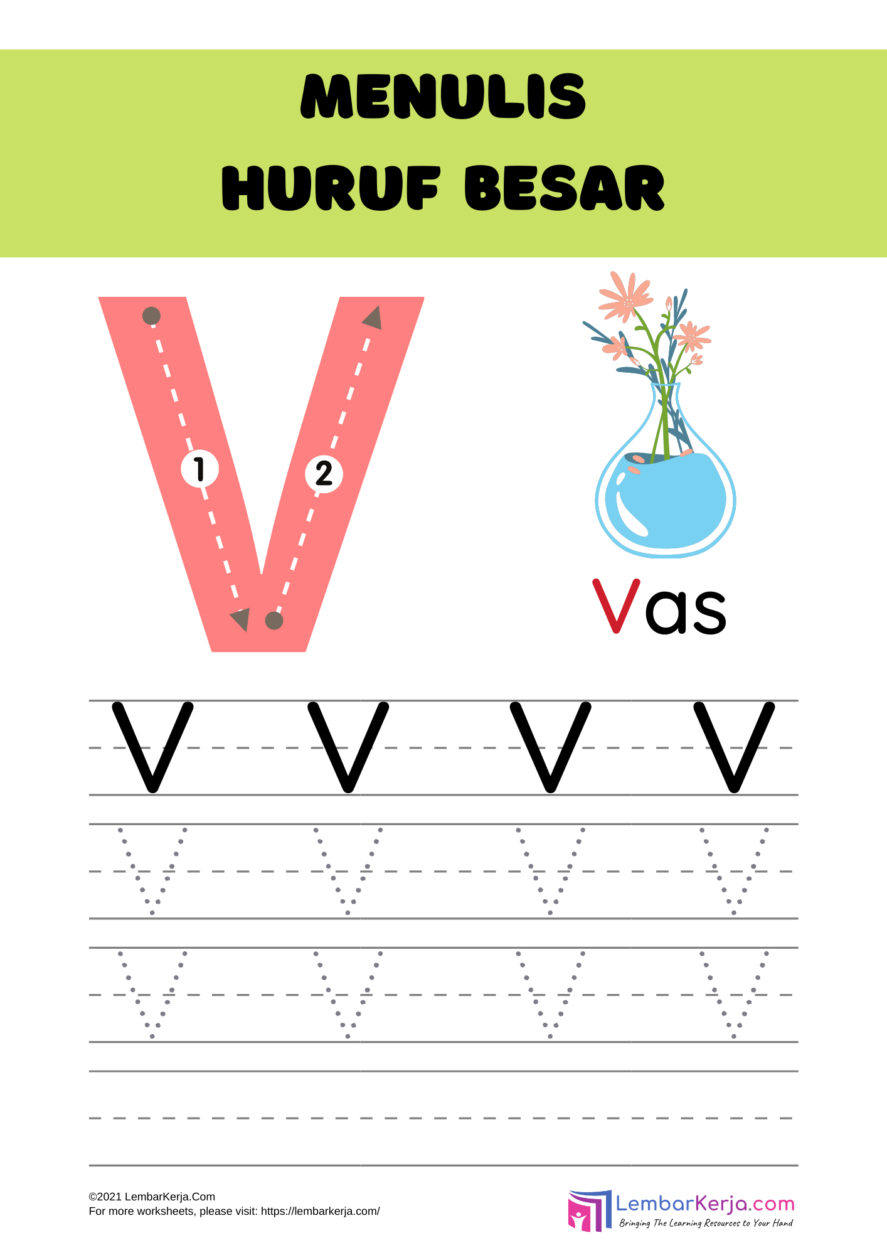 Detail Gambar Huruf Besar V Nomer 5