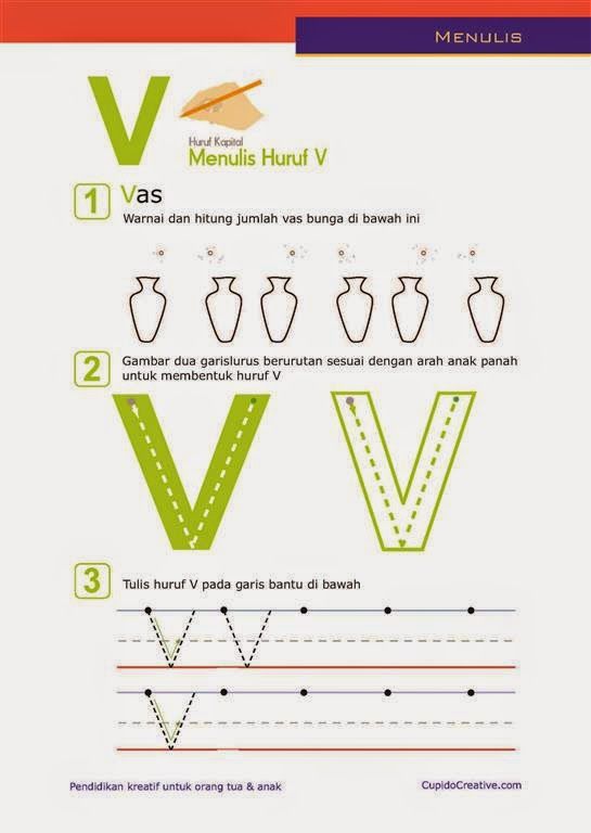 Detail Gambar Huruf Besar V Nomer 9