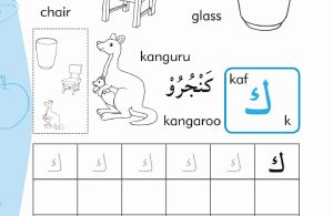 Detail Gambar Huruf Hijaiyah Kaf Nomer 28