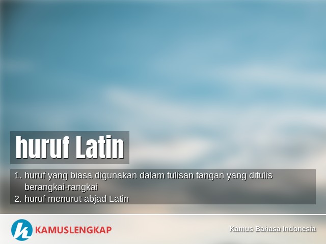 Detail Gambar Huruf Latin Nomer 35