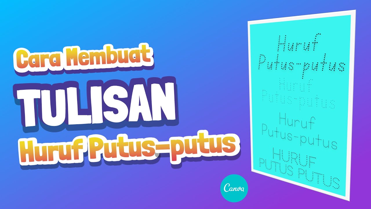 Detail Gambar Huruf Putus Putus Nomer 39