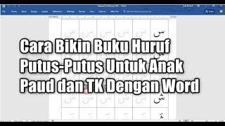 Detail Gambar Huruf Putus Putus Nomer 46