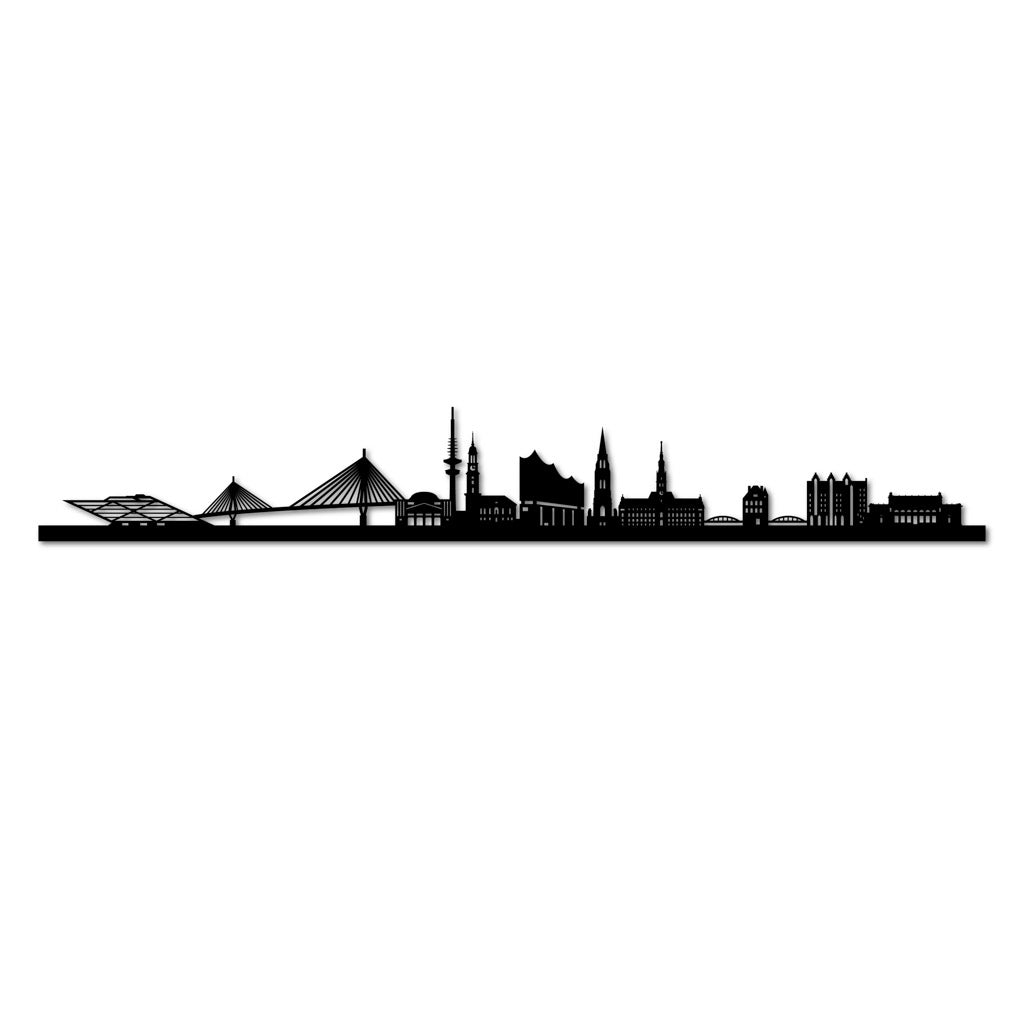 Detail Hamburg Skyline Silhouette Nomer 8