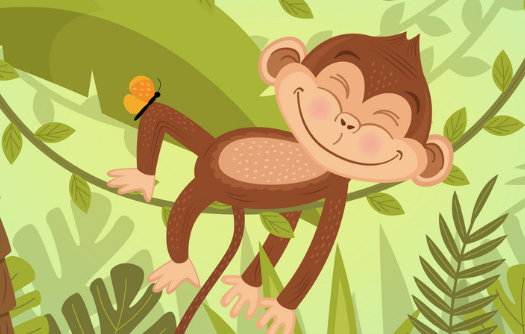 Detail Gambar Hutan Monyet Dan Kura Kura Animasi Nomer 29