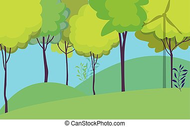 Detail Gambar Hutan Vector Blue Polygon Vector Nomer 25