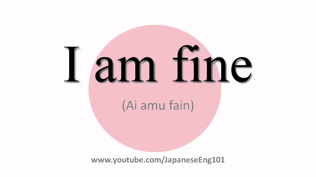 Detail Gambar I Am Fine Nomer 22