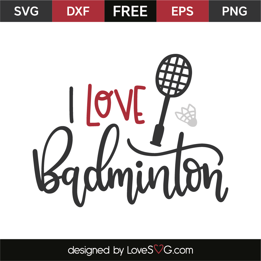 Detail Gambar I Love Badminton Nomer 11