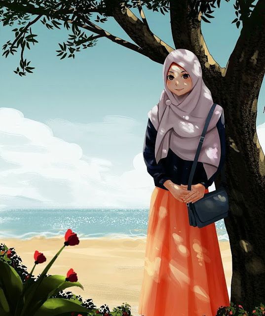 Detail Gambar Ibu Berjilbab Kartoon Nomer 44