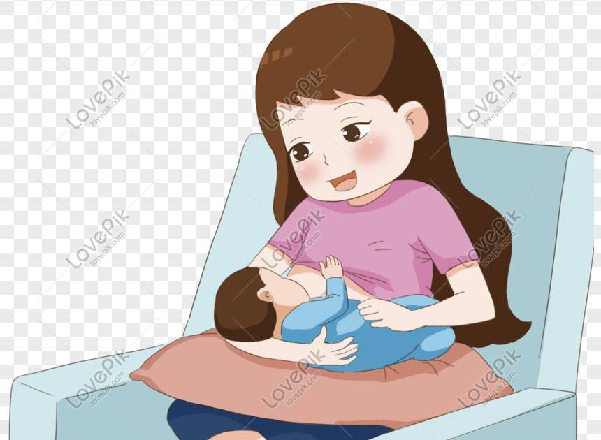 Detail Gambar Ibu Dan Bayi Animasi Nomer 24