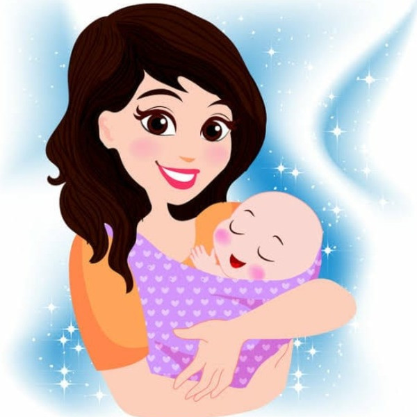 Detail Gambar Ibu Dan Bayi Animasi Nomer 48