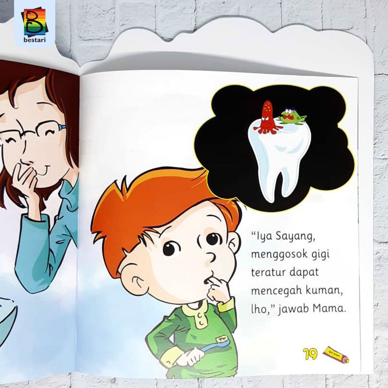 Detail Gambar Ibu Kartun Gambar Kuman Gigi Nomer 49