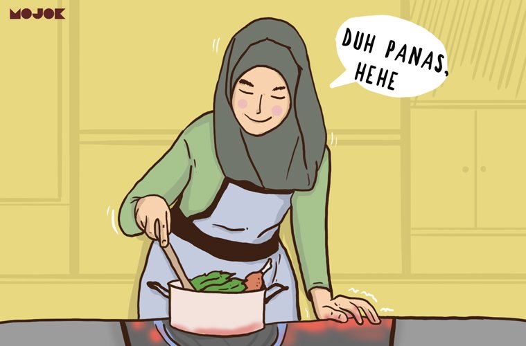 Gambar Ibu Memasak Kartun - KibrisPDR