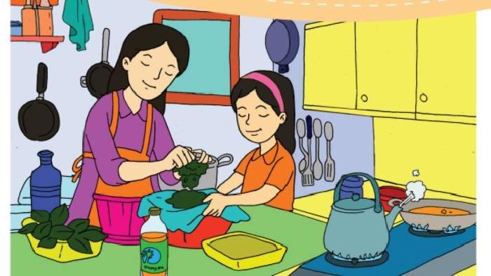 Detail Gambar Ibu Memasak Kartun Nomer 21