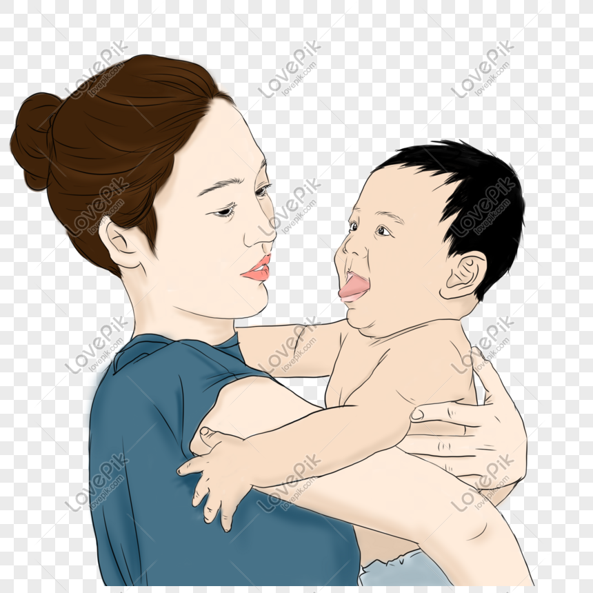 Detail Gambar Ibu Menggedong Bayi Nomer 14