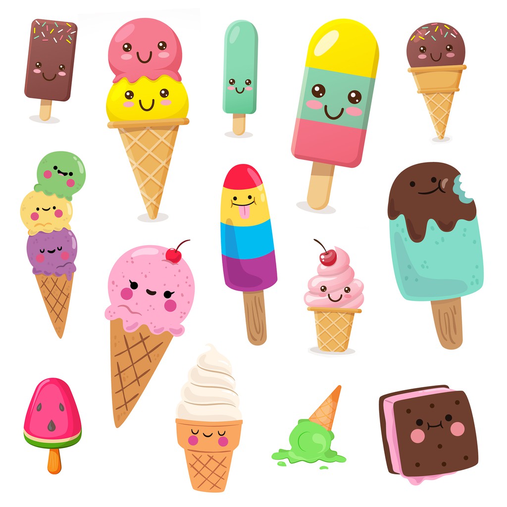 Detail Gambar Ice Cream Lucu Kartun Nomer 9