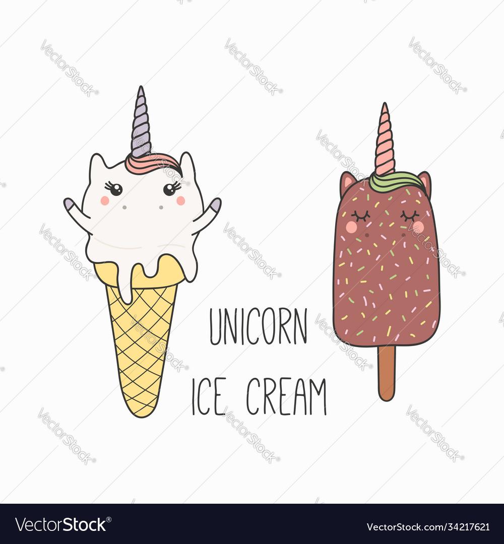 Detail Gambar Ice Cream Unicorn Nomer 11