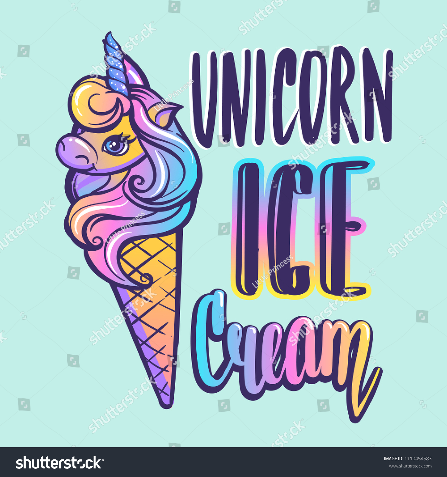 Detail Gambar Ice Cream Unicorn Nomer 37