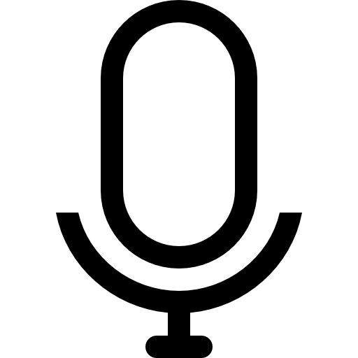 Detail Mikrofon Symbol Nomer 8