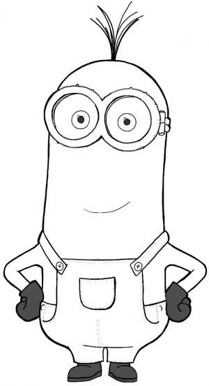 Detail Minion Zeichnen Nomer 3