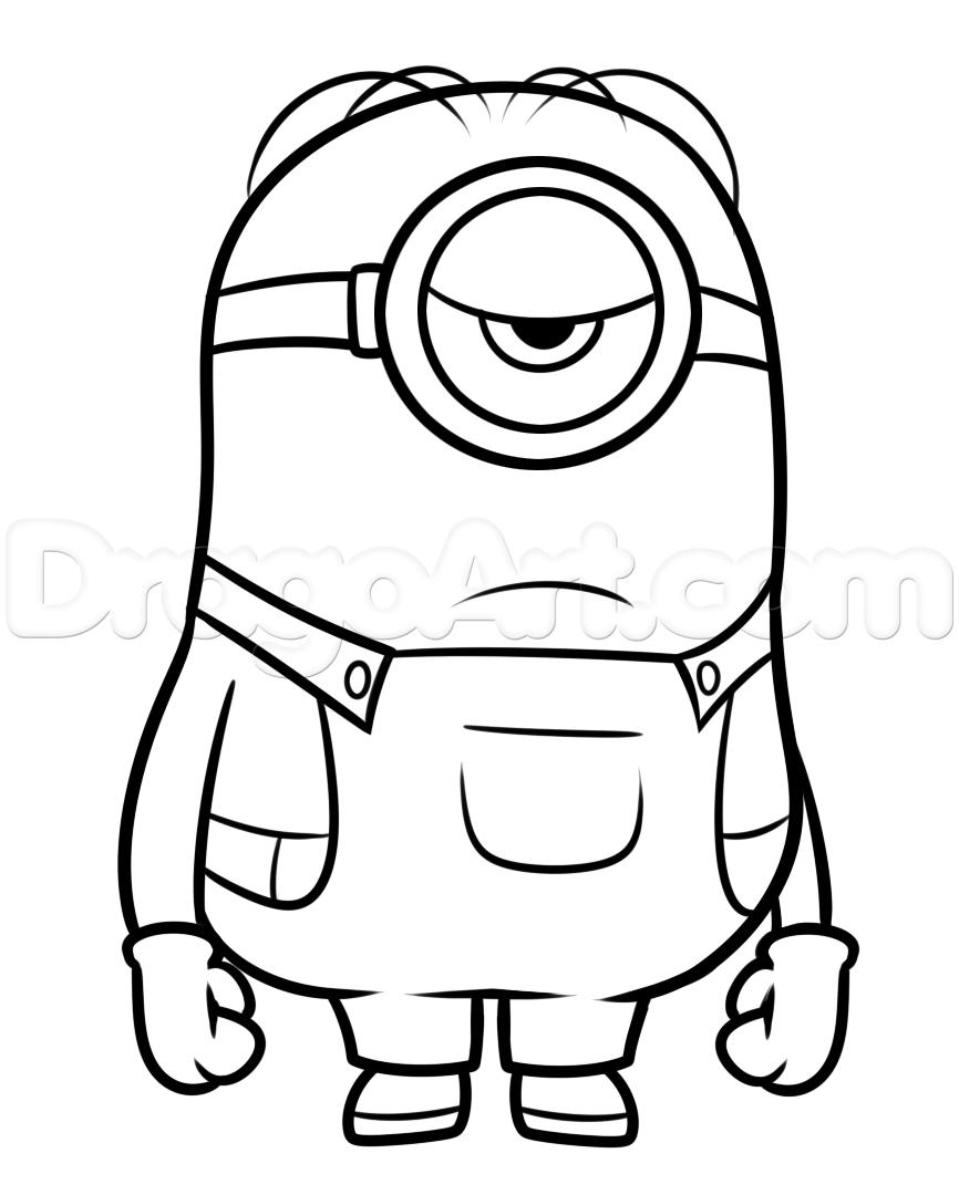 Detail Minion Zeichnen Nomer 25
