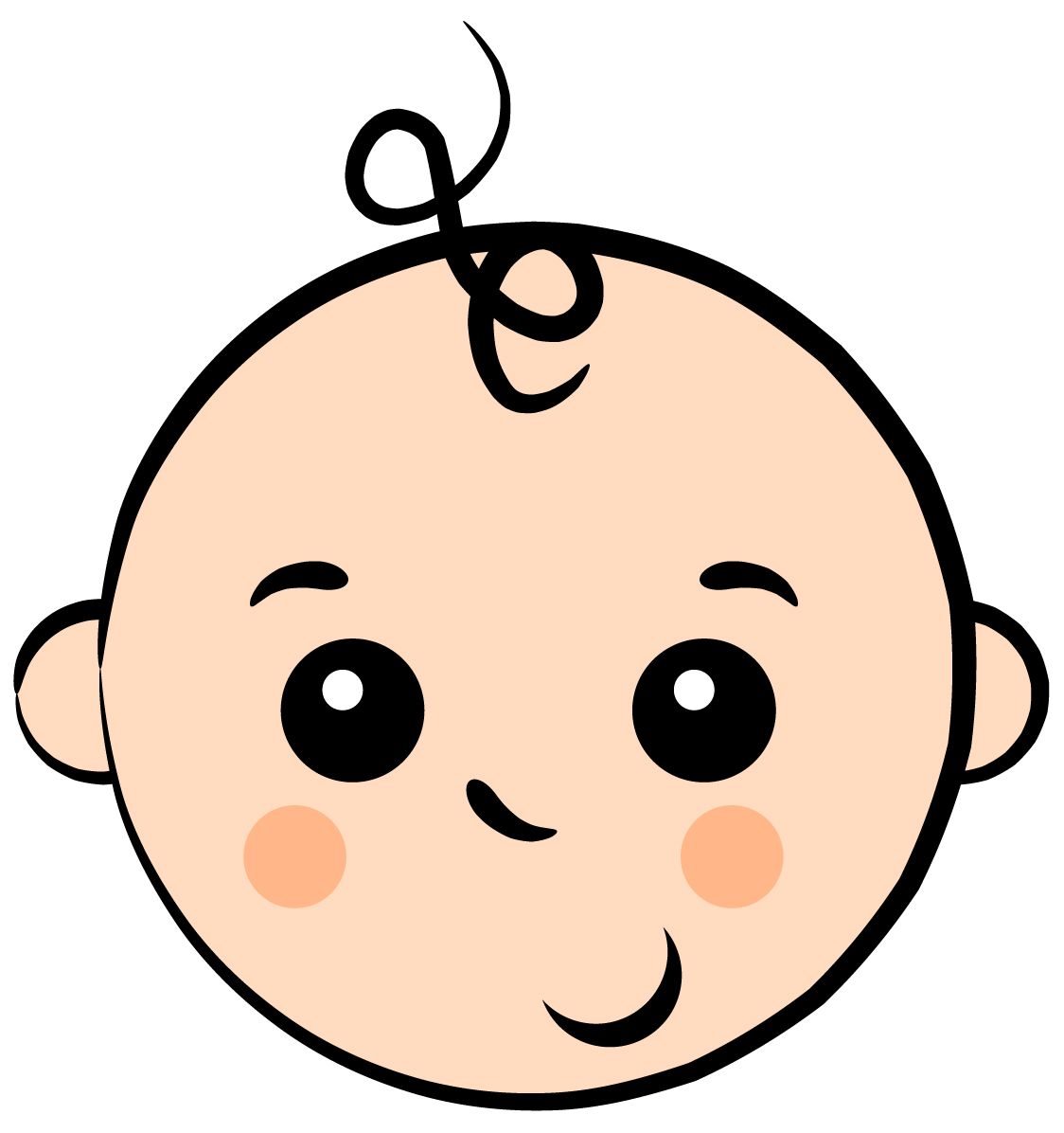 Cartoon Baby Face - KibrisPDR