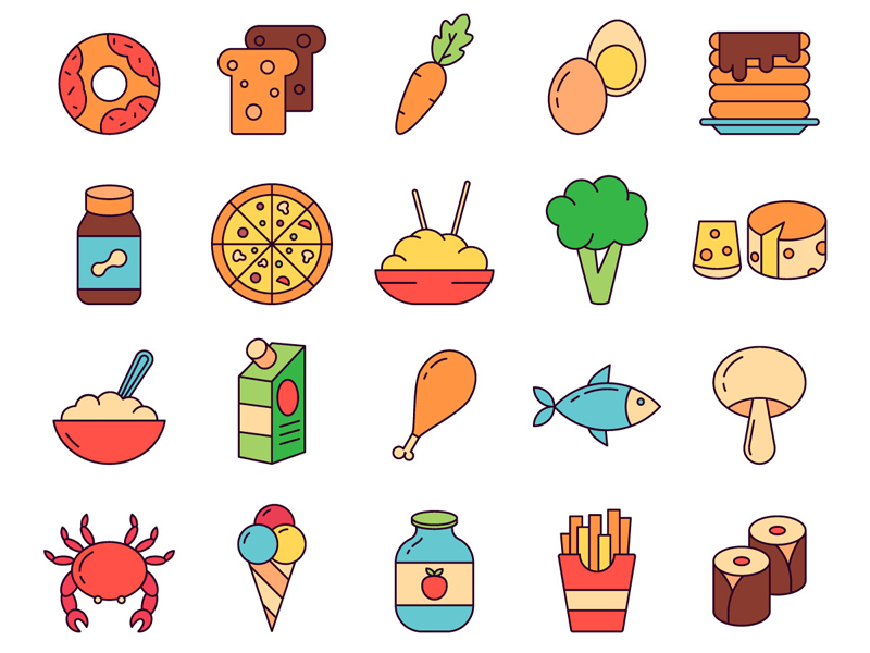 Detail Gambar Icon Makanan Nomer 25