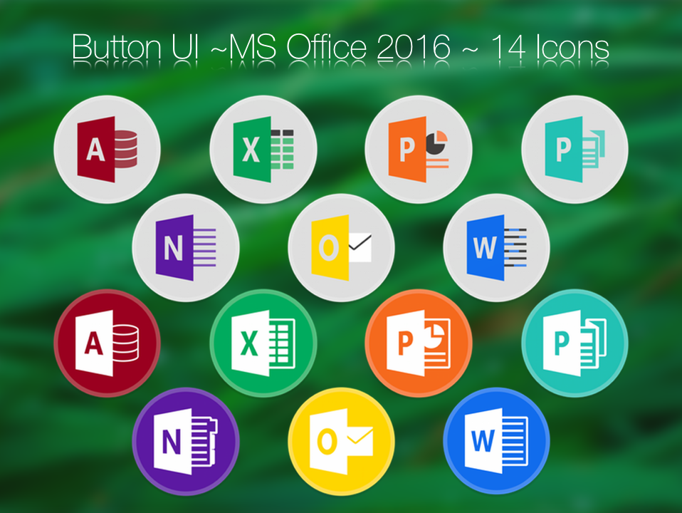 Detail Gambar Icon Microsoft Office 2016 Nomer 27