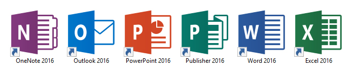 Detail Gambar Icon Microsoft Office 2016 Nomer 40