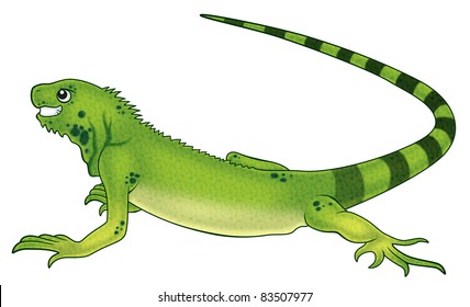Detail Gambar Iguana Kartun Nomer 37