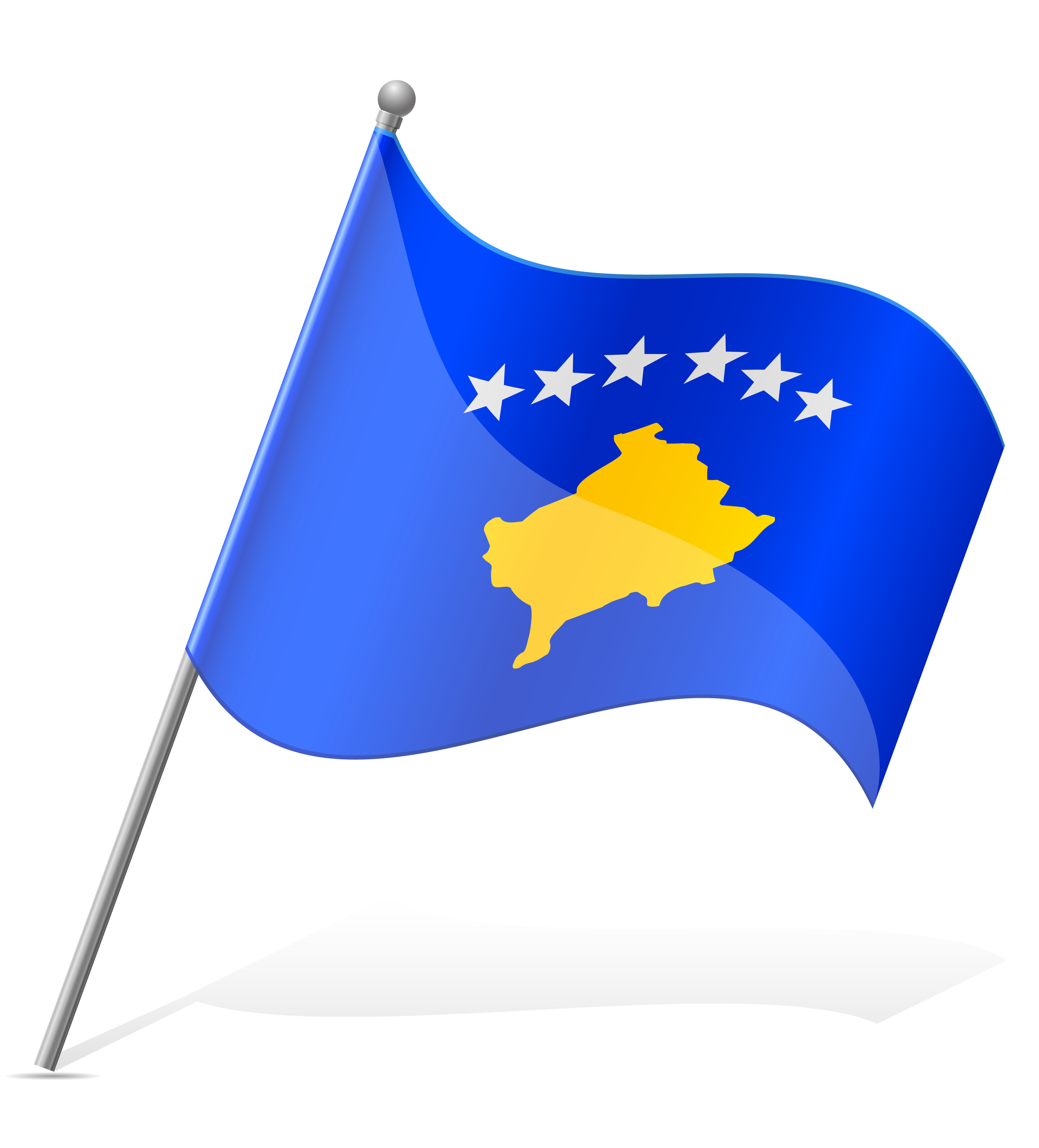 Detail Kosovo Flage Nomer 3
