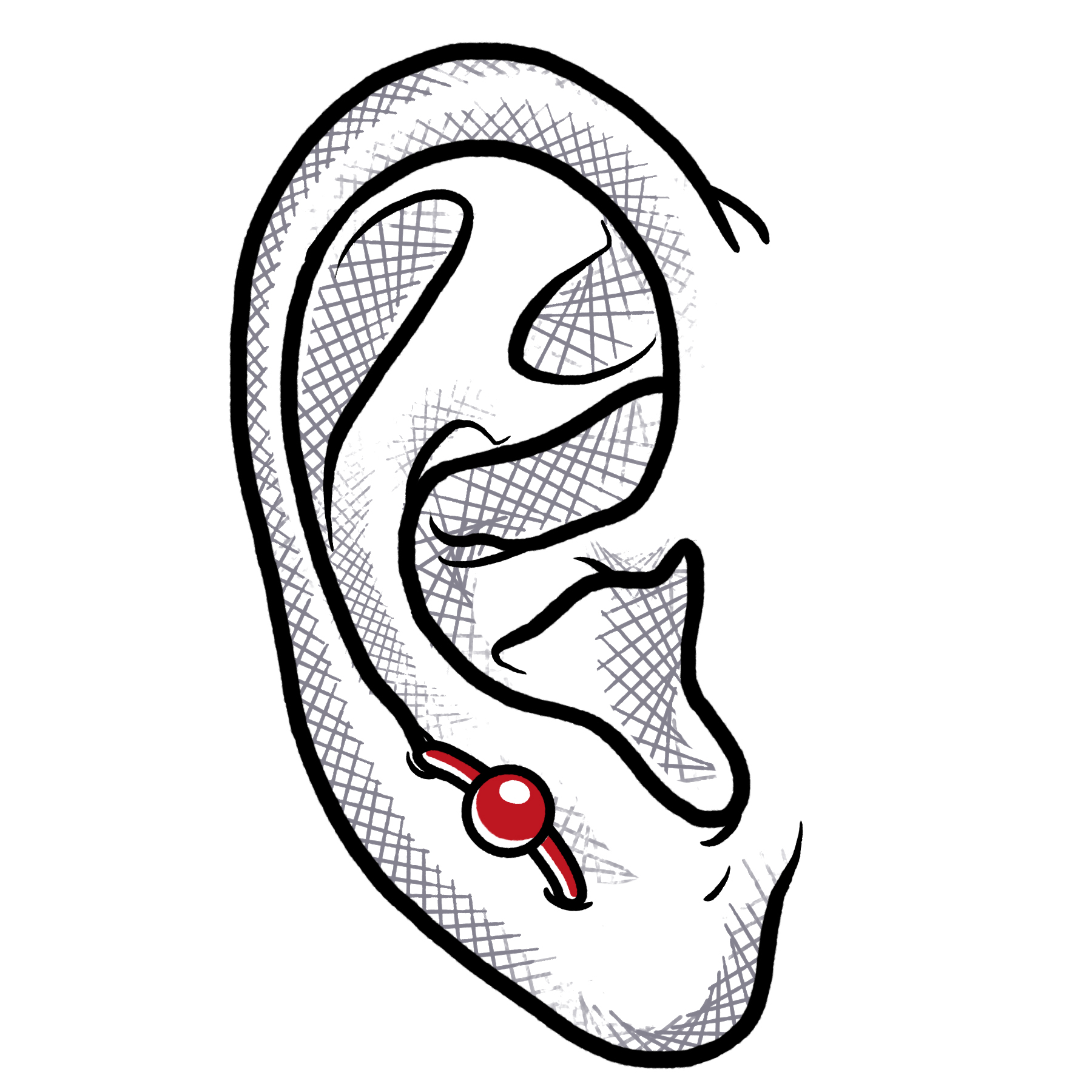 Ohren Piercing Arten - KibrisPDR