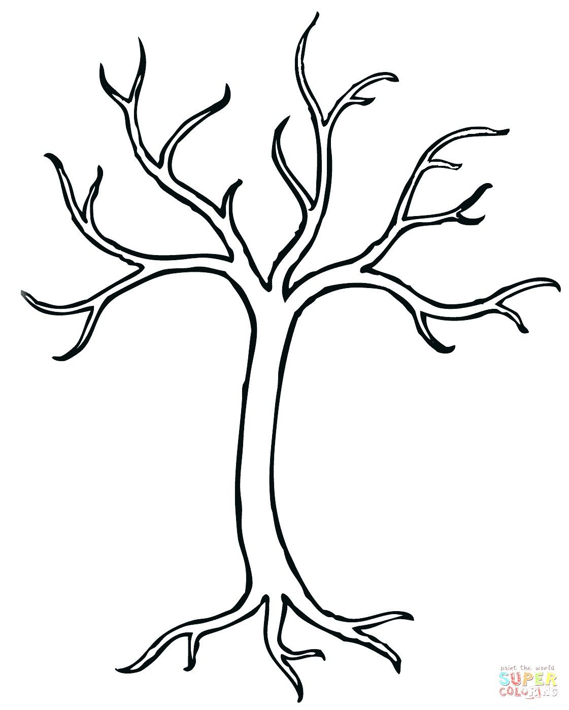 Detail Baum Zeichnen Kinder Nomer 2