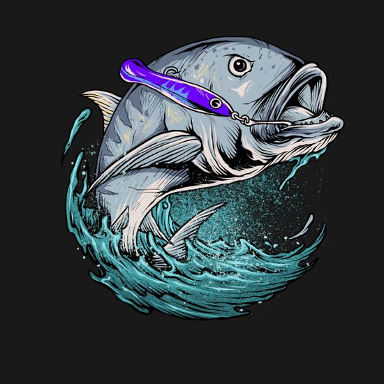 Detail Gambar Ikan Gambar Design Kaos Mancing Nomer 2