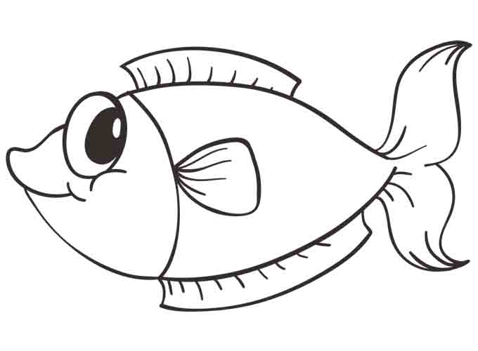 Detail Gambar Ikan Kartun Untuk Diwarnai Nomer 17