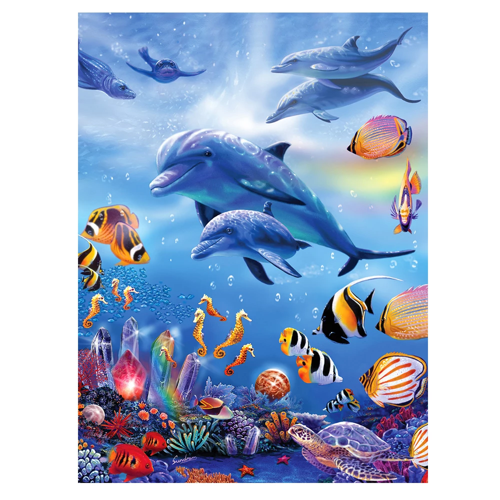 Detail Gambar Ikan Lumba Lumba Di Laut Nomer 39