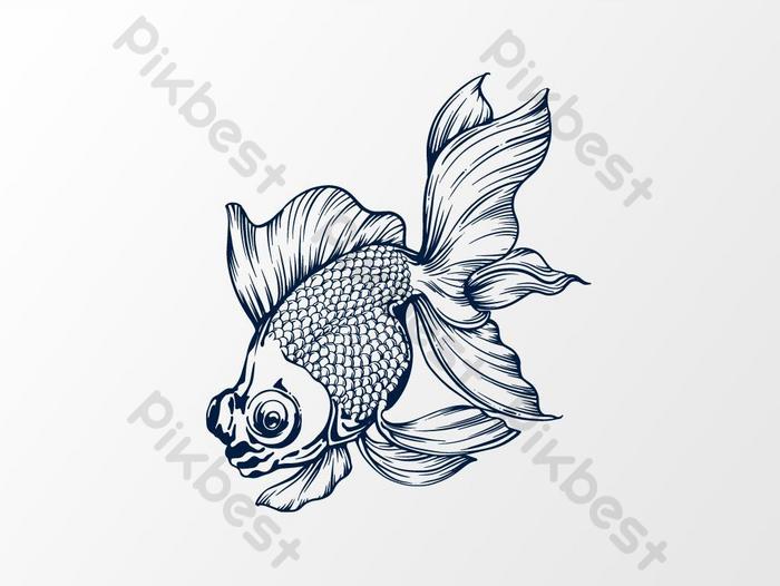 Detail Gambar Ikan Mas Koki Kartun Berwarna Nomer 19