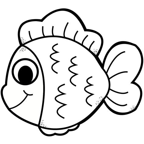 Detail Gambar Ikan Nemo Kartun Hitam Putih Nomer 9