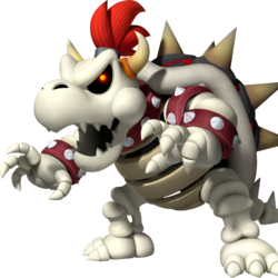 Detail Knochen Bowser Mario Kart Wii Nomer 9