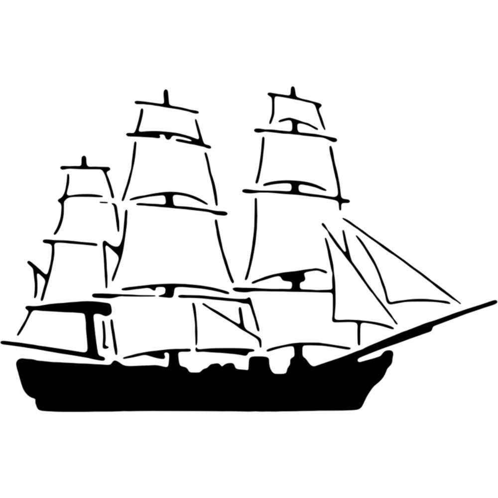 Detail Segelschiff Zeichnung Nomer 7
