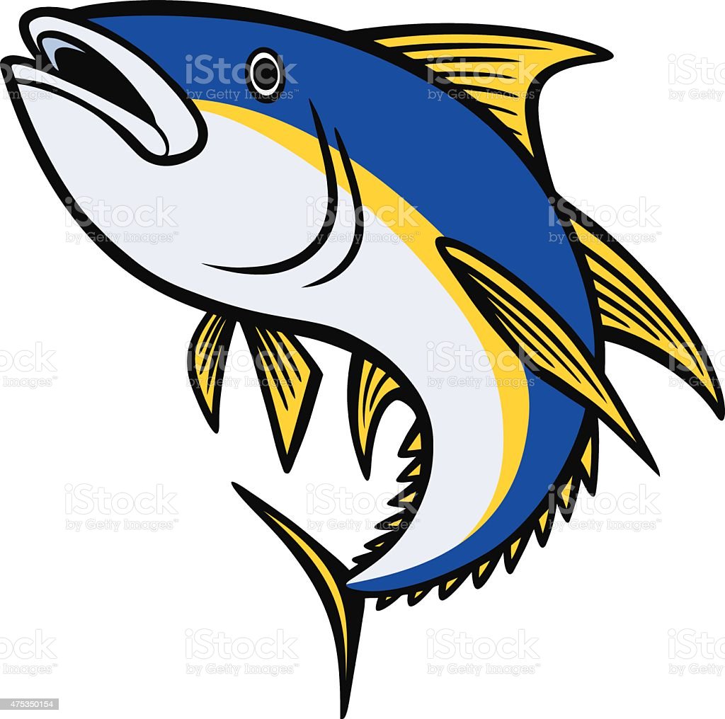 Gambar Ikan Tuna Karikatur - KibrisPDR