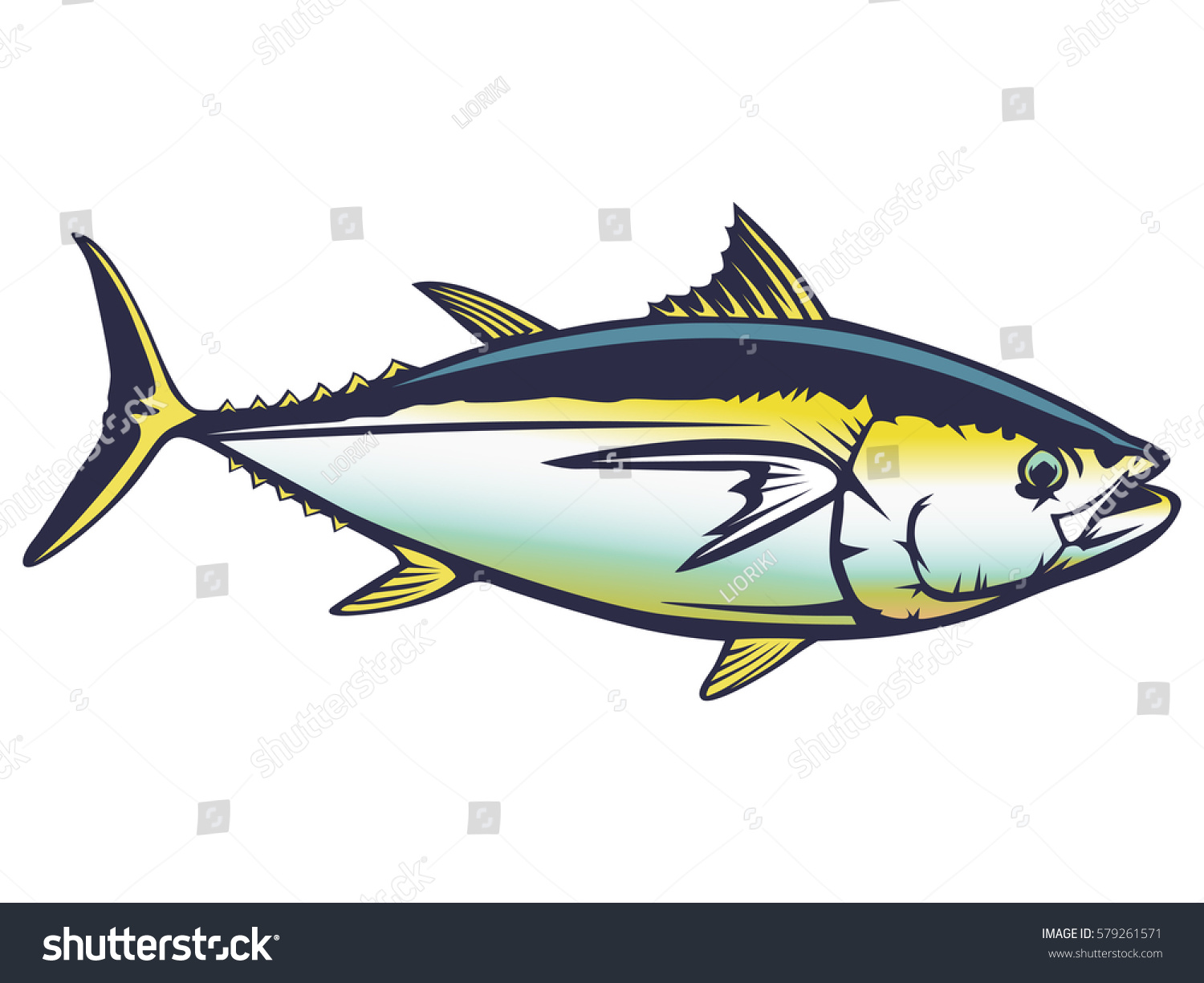 Detail Gambar Ikan Tuna Karikatur Nomer 18