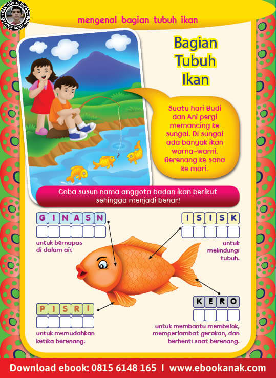 Detail Gambar Ikan Untuk Anak Tk Nomer 40