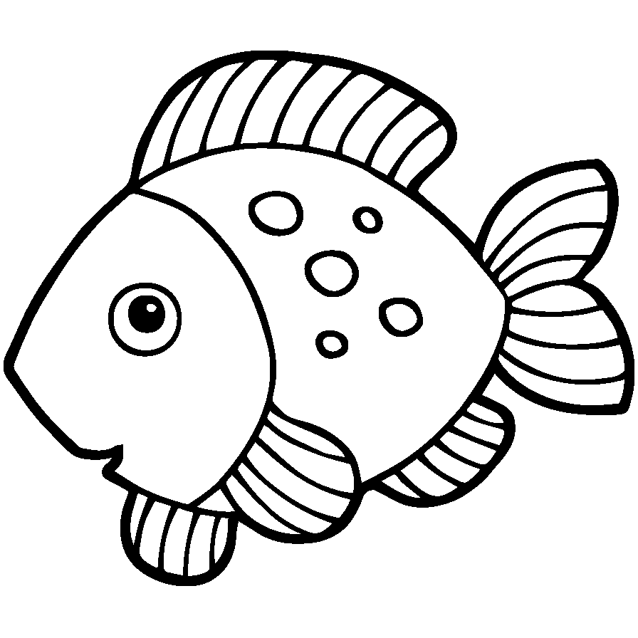 Detail Gambar Ikan Untuk Mewarnai Anak Tk Nomer 43